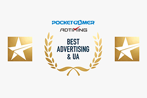 2019 PocketGamer Mobile Games Award Best Advertising & UA